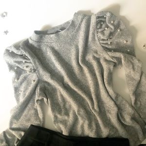 ZARA Pearl Sweater